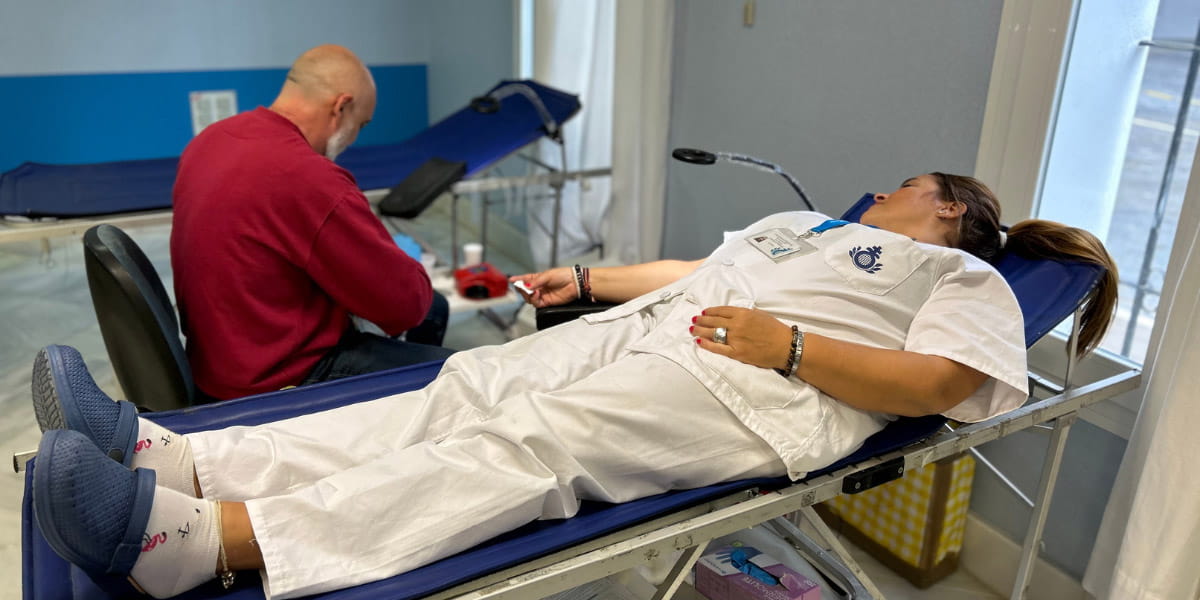 San Juan de Dios Sevilla se une a la campaña de donación de sangre “Si eres de sangre caliente, dónala”