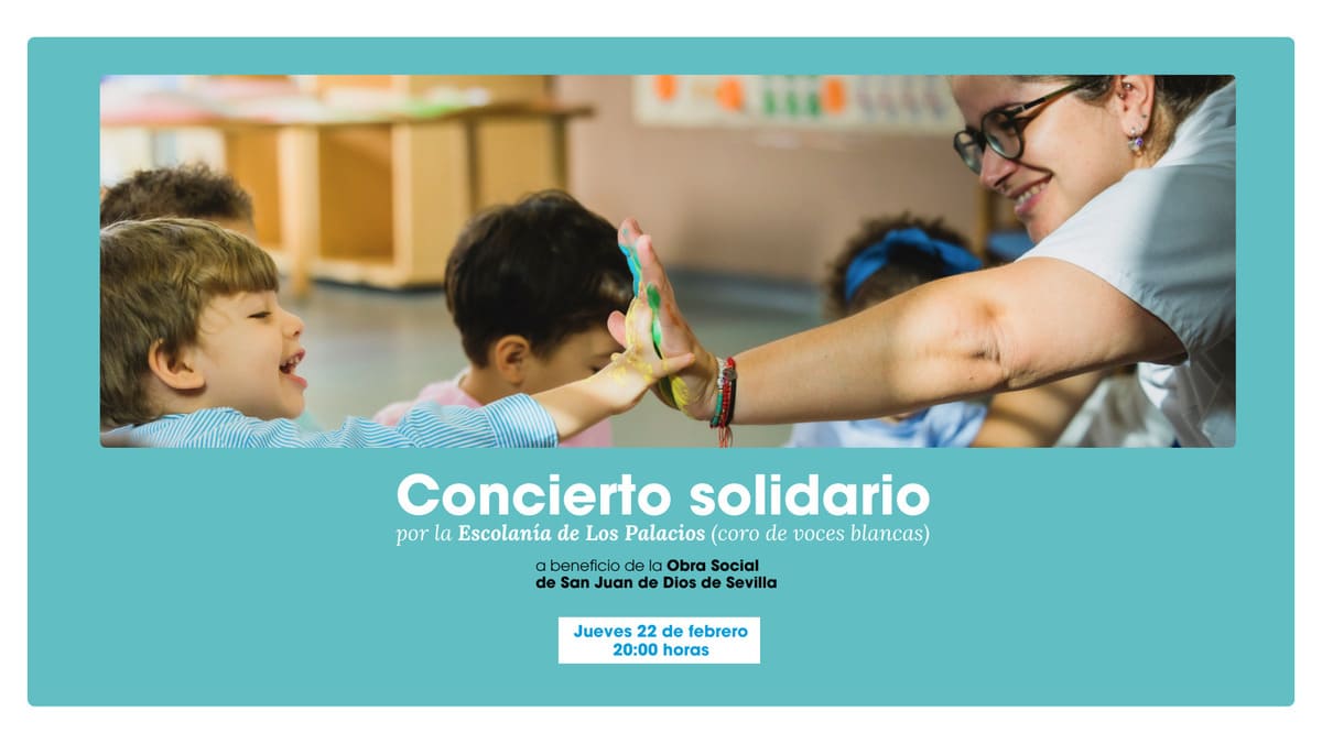 Concierto Solidario en el Hospital San Juan de Dios de Sevilla por la Escolanía de Los Palacios