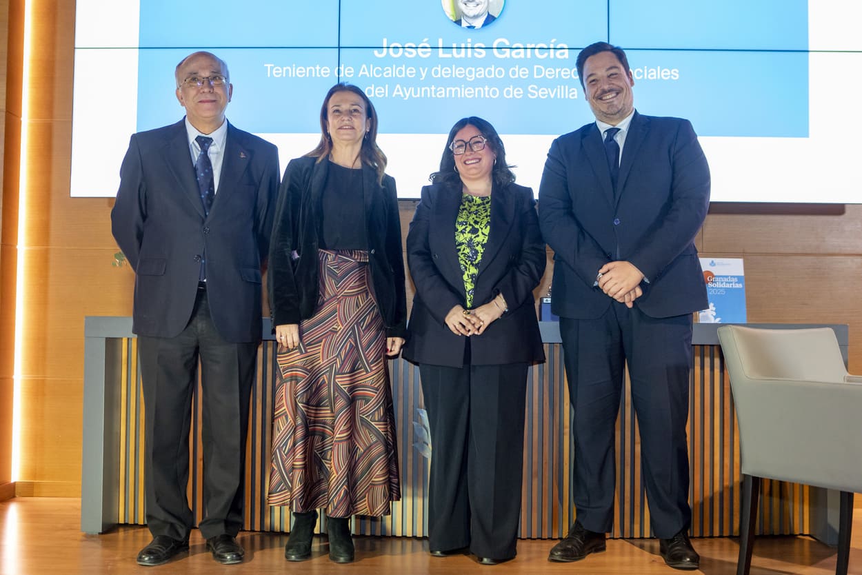 José Antonio Soria, Maria José Daza, Maria Luisa Cava y José Luis García